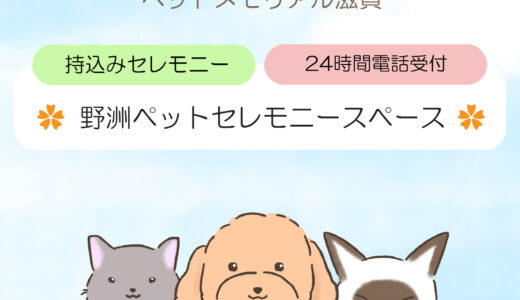 想い出に残る野洲市のペットセレモニー | とわの虹