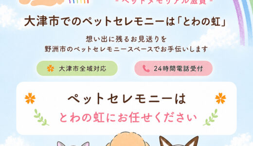 大津市のペット火葬｜持込み・訪問どちらにも対応｜とわの虹