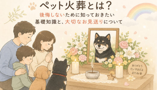 ペット火葬とは？後悔しないために知っておきたい基礎知識と、大切なお見送りについて